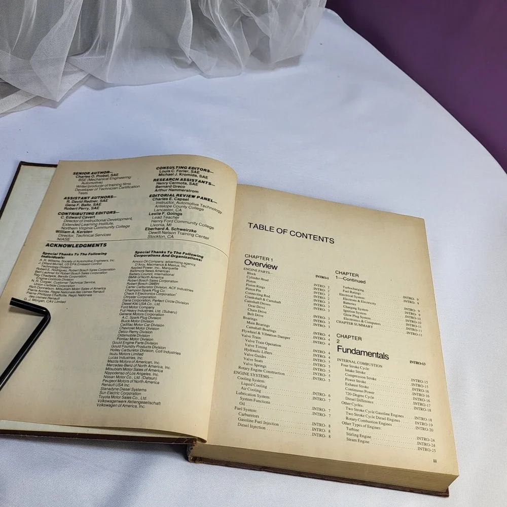 MOTOR Auto Engines and Electrical Systems Repair Manual 8th Ed. 1976 Ex Libris